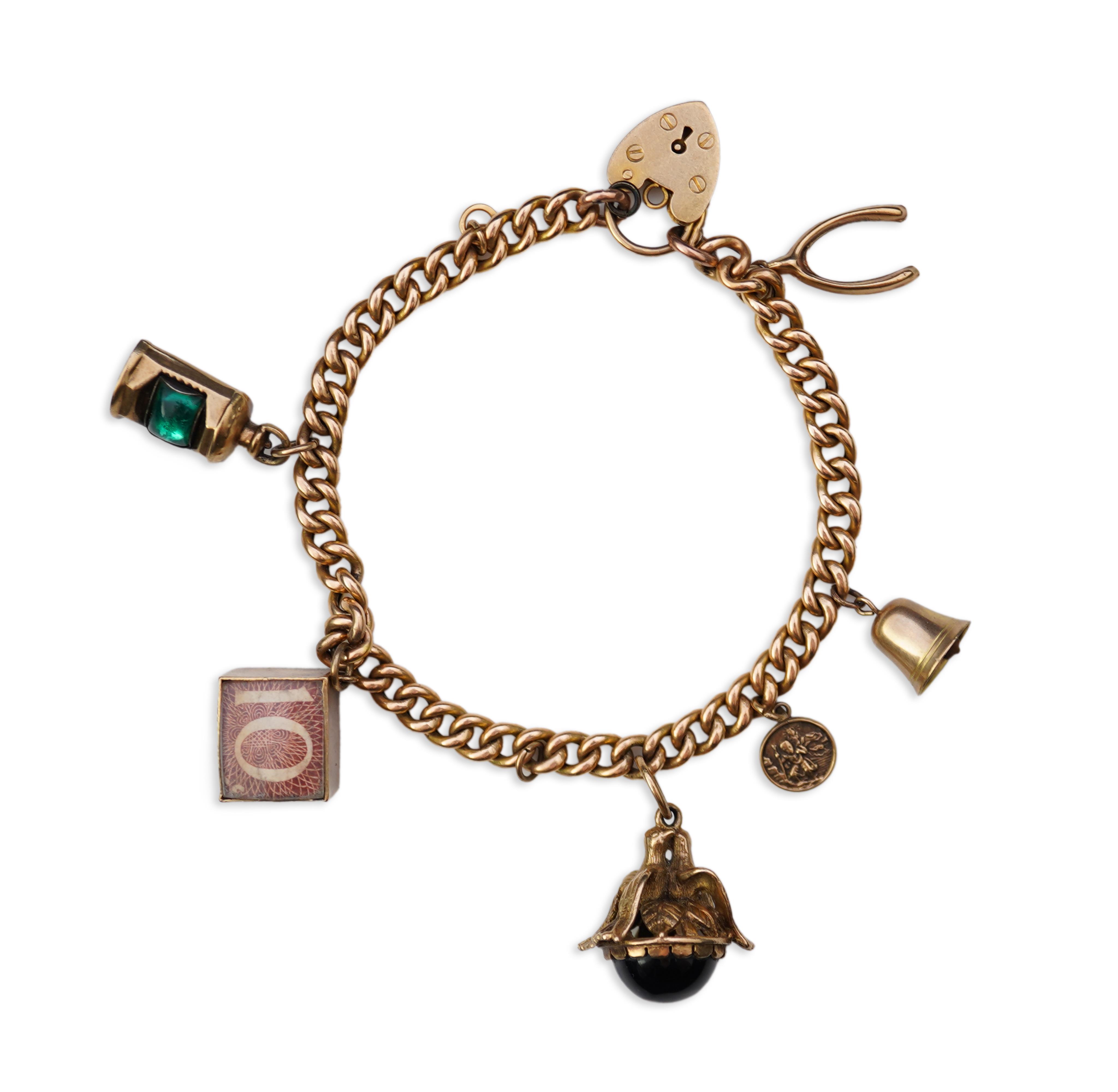 A charm bracelet